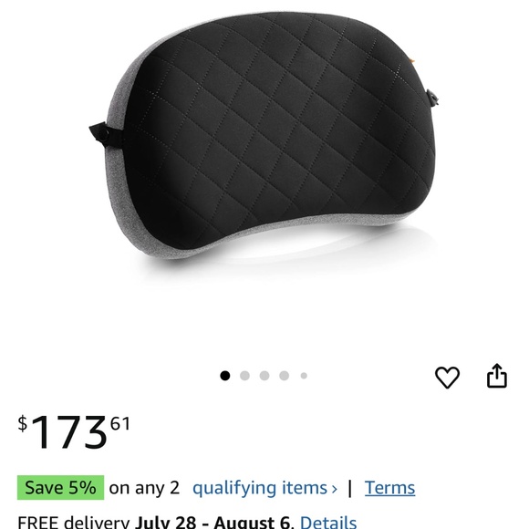 Alluf Deluxe Pillow, Camping Pillow - Picture 7 of 9